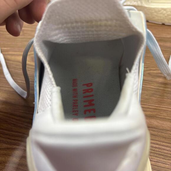 Adidas Ultraboost 20 FV8336 Running Shoes Women's Size 10.5 White Iridescent - Picture 9 of 14